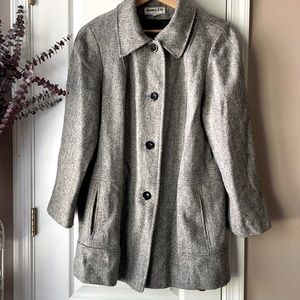 Vintage Herman Kay Wool Blend Coat